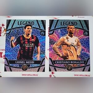 Lionel Messi & Cristiano Ronaldo FCWC 2025 Legends Mojo Silver